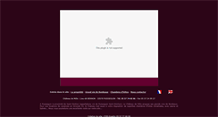 Desktop Screenshot of chateau-de-mole.fr